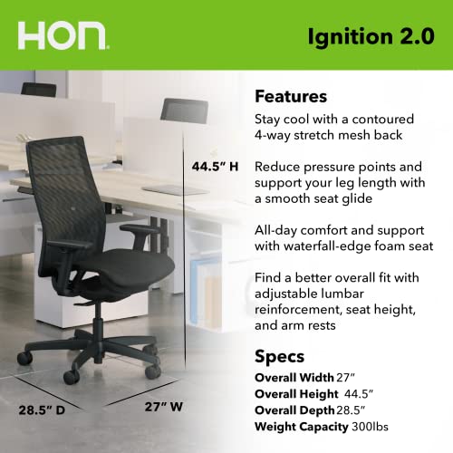 Hon Ignition 2.0 Office Chair Review (2022) Worth Buy?
