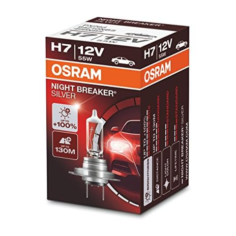OSRAM NIGHT BREAKER SILVER H7 Halogen Bulb Cover