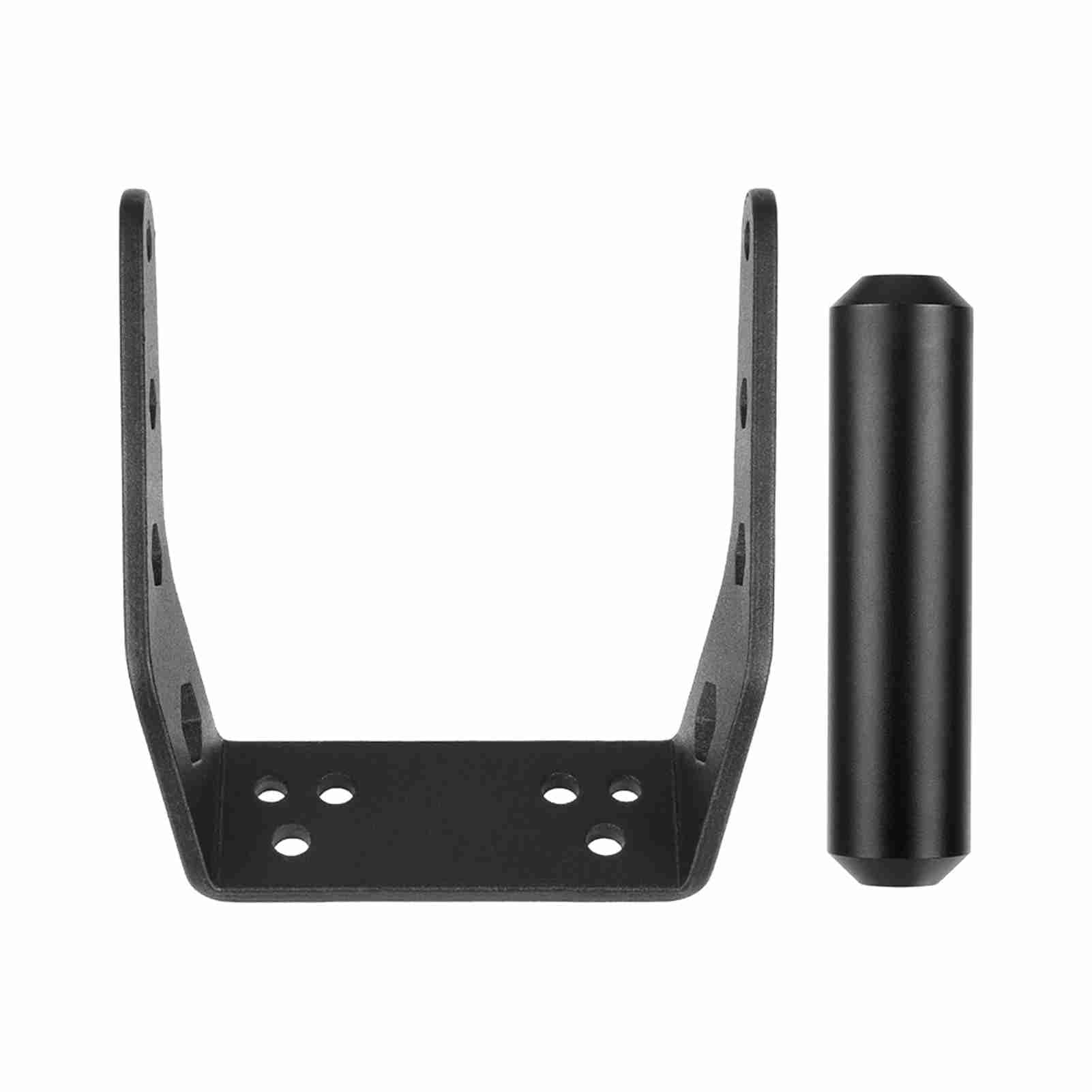 CFTGIW Handle Bar Rear Bracket Universal Handle Kit Aluminum Electric Scooter Modified Accessories Ergonomic Comfortable to Grasp Lift Durability Scooter Aluminum and Nice (Black & Red)