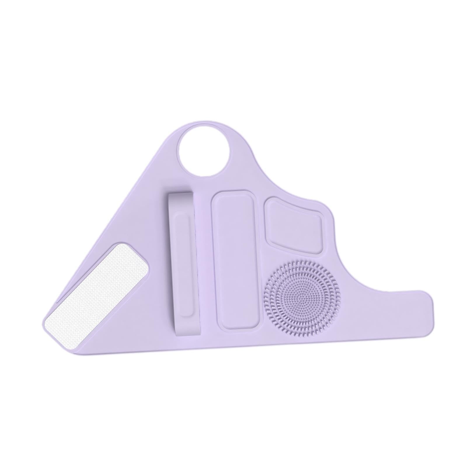 CALANDIS™ Silicone Makeup Pad Storage Makeup Brush Cleaning Mat for Art Supplies Brush Purple | Brush Cleaners | Makeup Tools & Accessories | Makeup 2