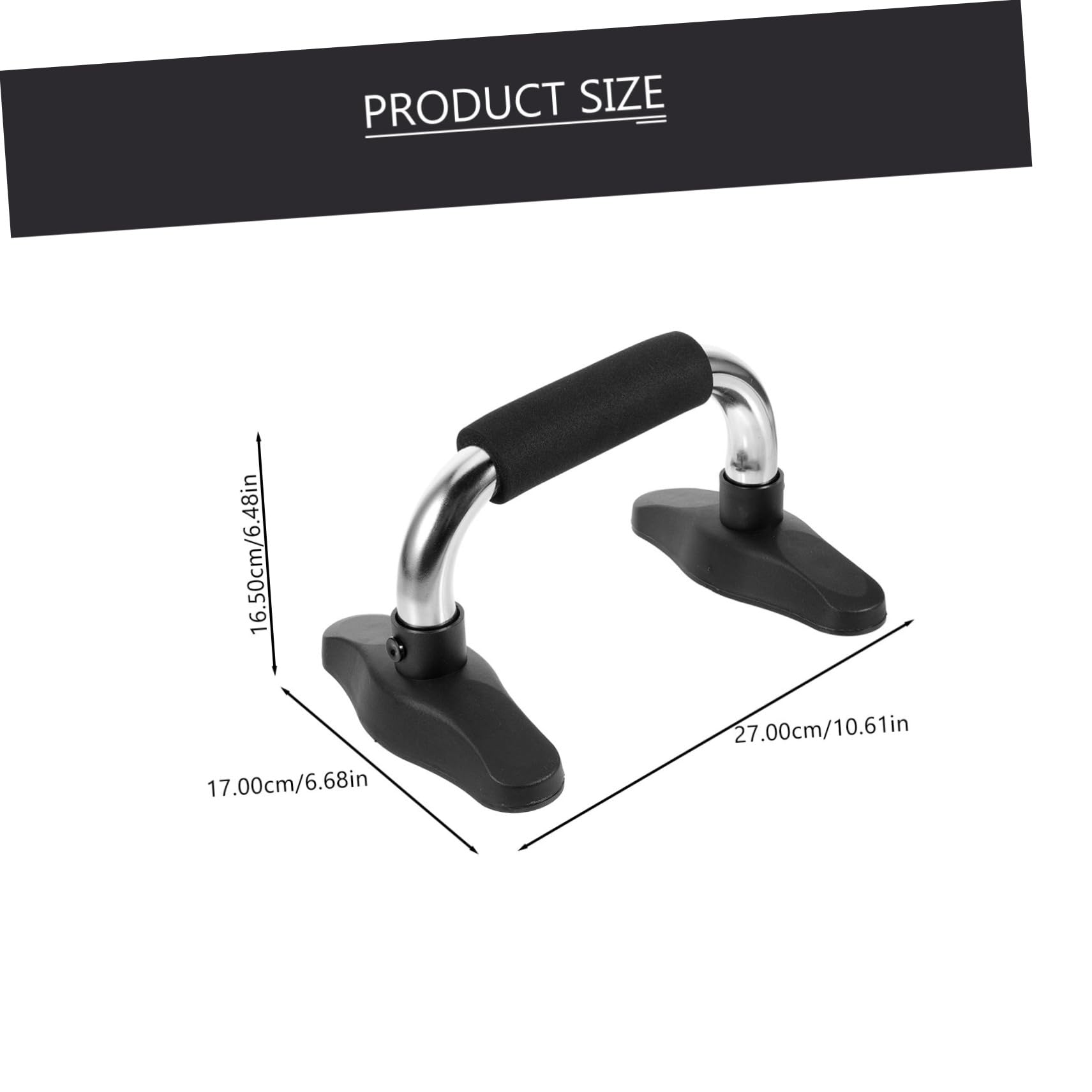 Garneck Bars for Men Exercise Plate Handles Home Kit Abdominal Trainer Random Color