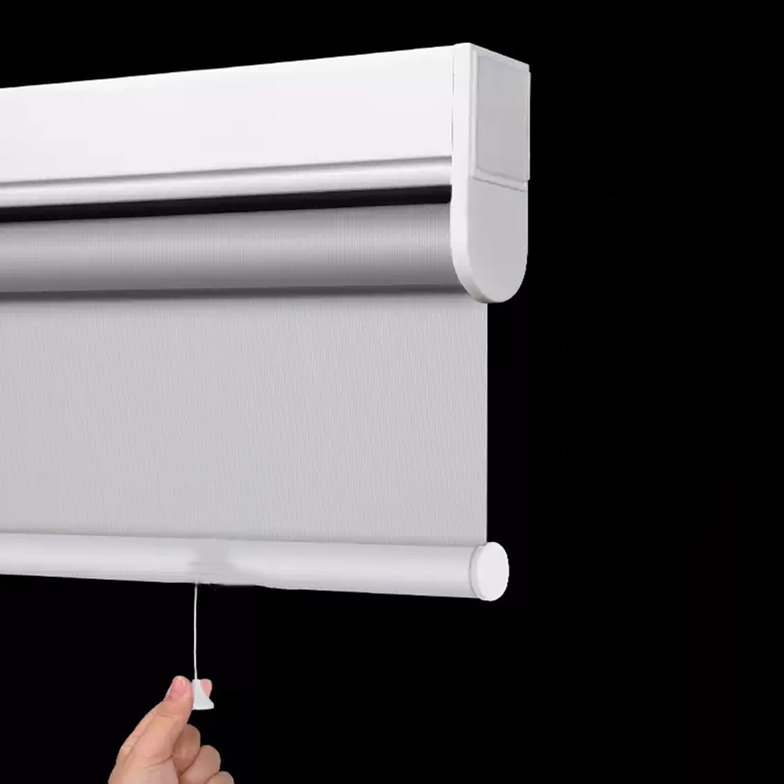 Tenda A Rullo A Senza Fili Con Molla,Tende Avvolgibile Isolante Termico per Finestre,Impermeabile,per Soggiorno,Camera da Letto,Personalizzate,Larghezza x Altezza (160cm x 140cm)