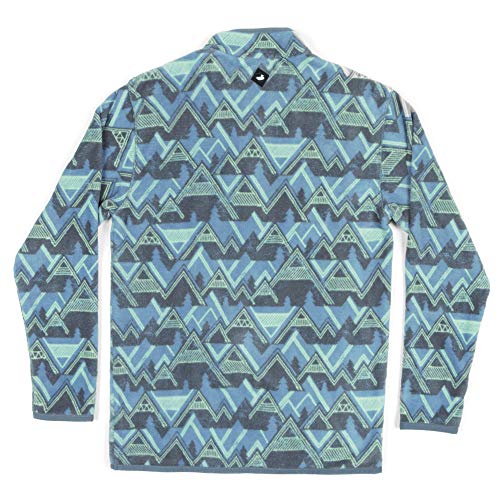 Image of North Basin Pullover, Slate and Sage, XXX-Large
