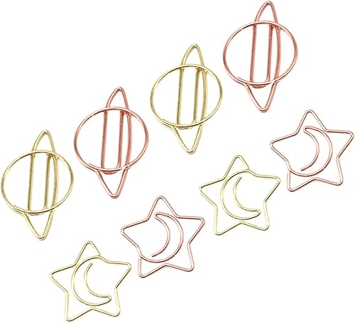 TEHAUX Carpetas de archivo decorativas coloridas decoración minimalista accesorios de decoración para escritorio decorativos billetes abrazadera de