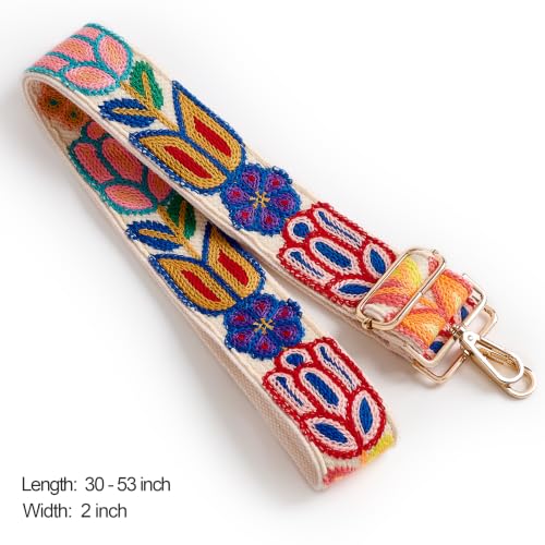 Image of chushui Knit Purse Strap,Replacement Crossbody Wide Adjustable Shoulder Strap for Bag Handbag