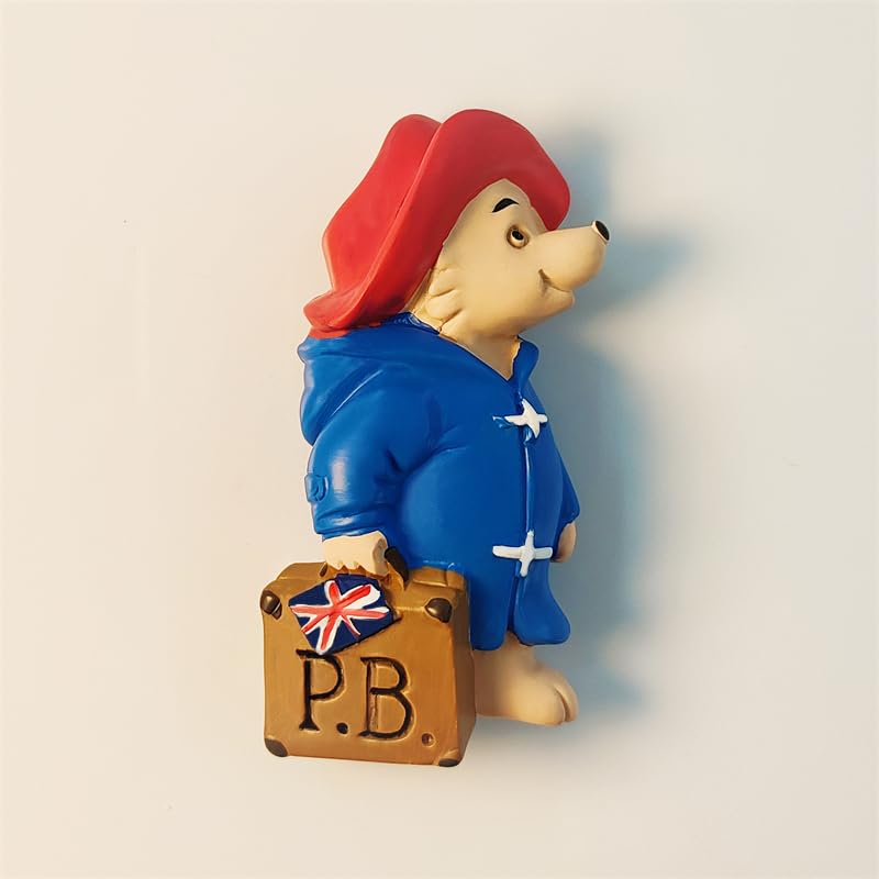 Imán decorativo 3D oso Paddington, mini 4.1x7.6 cm