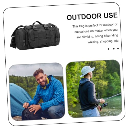 Mochila multifunción y bolsa de hombro práctica para camping 3