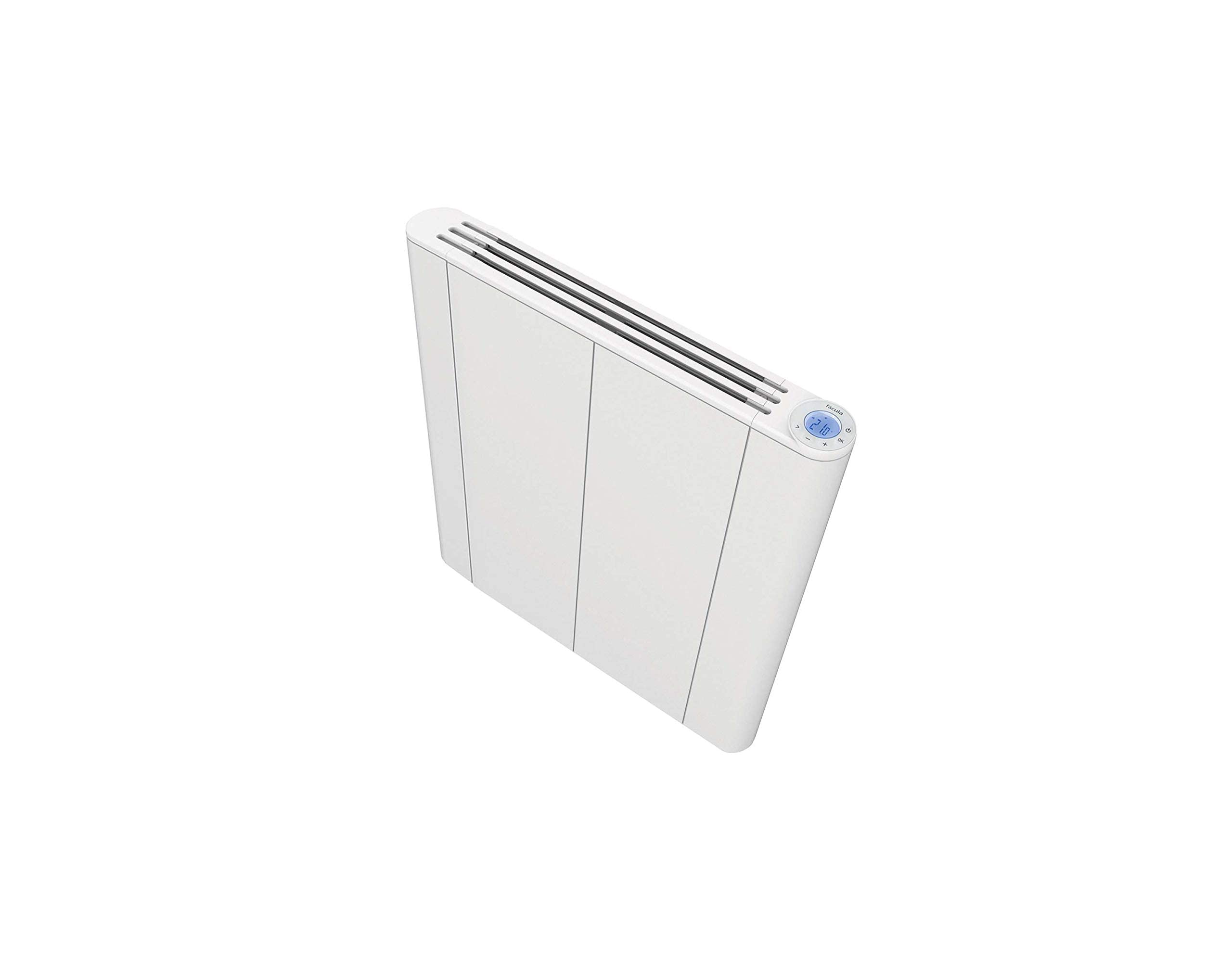 Fácula - Emisor Seco ultrafino WiFi 600w | Programación diaria/semanal | Función ventanas abiertas | Baby care