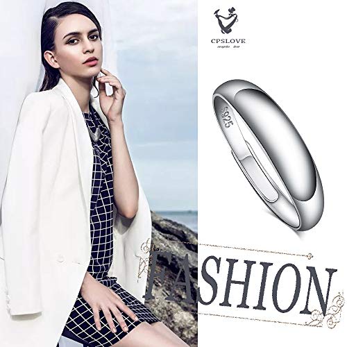 CPSLOVE Anello da coppia in argento sterling 925
