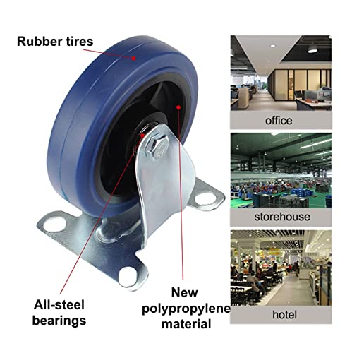 Carrello piatto portatile resistente con ruote girevoli antiscivolo, ideale per casa, viaggi e traslochi, funzionamento silenzioso per una facile conservazione