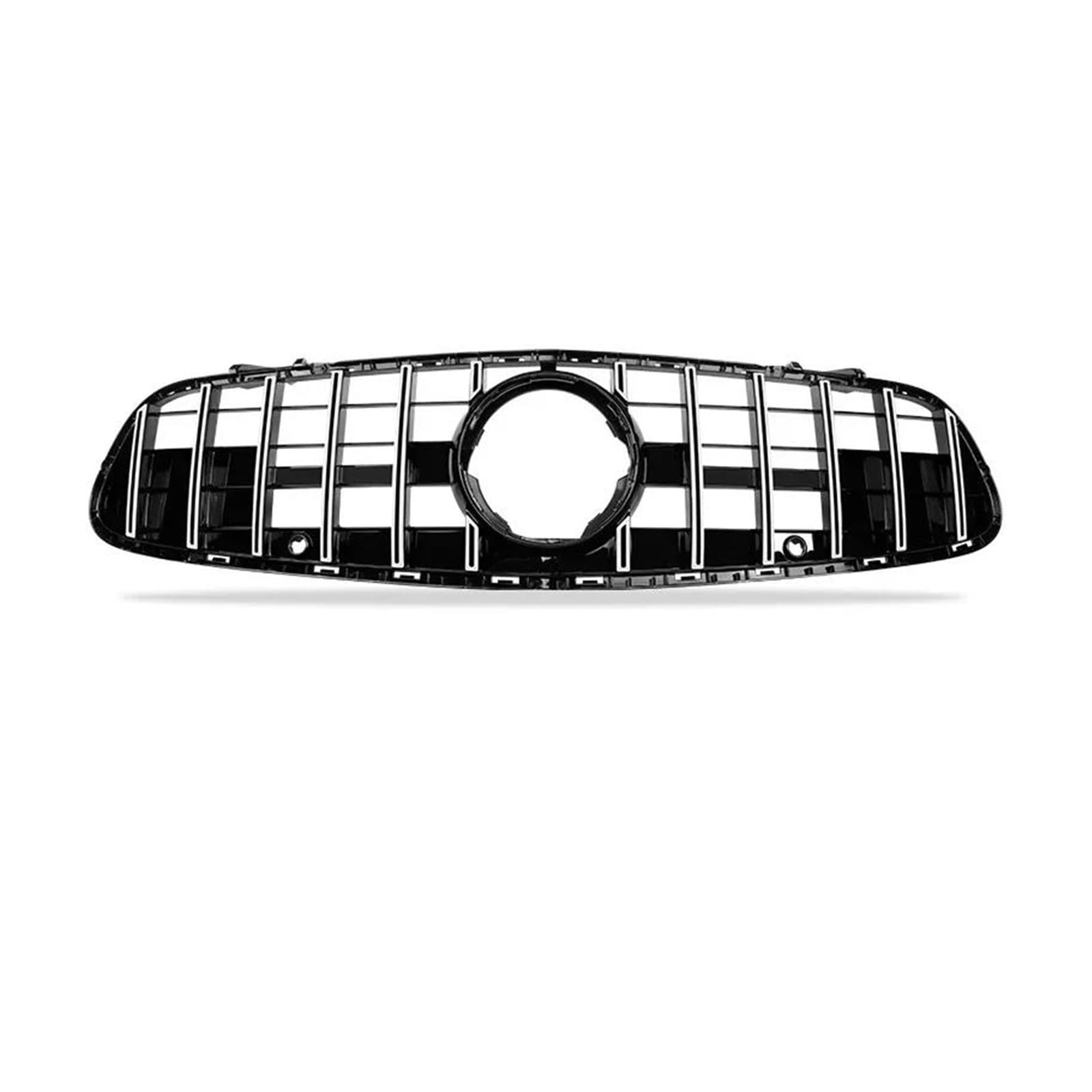 Front Net For Mercedes For Benz SL Class R231 SL500 SL400 SL550 SL350 Front Grille Grill Bumper For AMG Car Parts Sports Type Radiator Grille(16-20 Silver)
