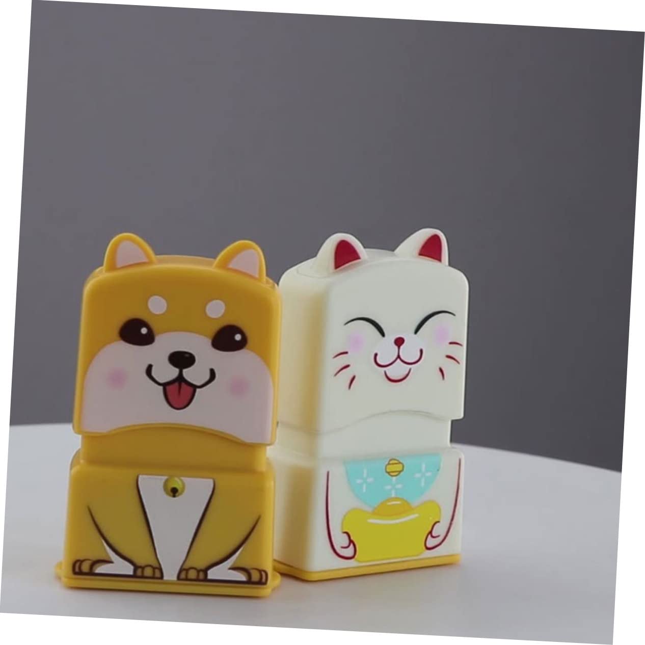 Tofficu 16pezzi Timbri Cartoon Per Vestiti Per Ragazzo Ragazza Lavabili e Personalizzati Perfetti Per Scuola e Compleanni Design Adorabile Per Attirare Attenzione Dei Piccoli