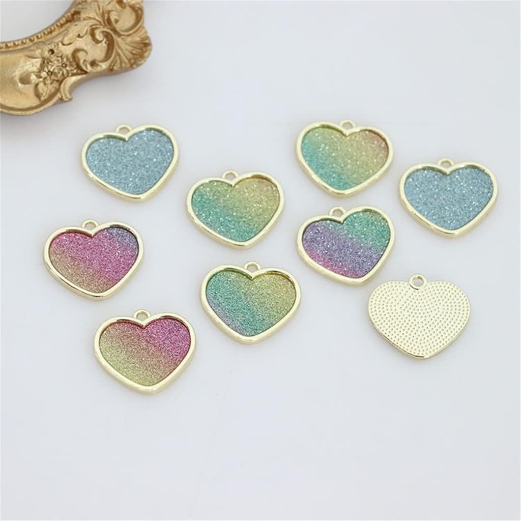 Fingerprint DIY DIY phoneングジュエリーHandmade Material (Color: A, Size: 2.3 * 2.2cm) (B 2.3 * 2.2cm)