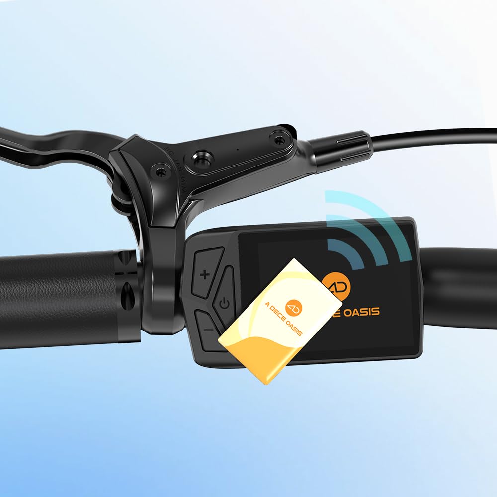 A Dece Oasis ADO E-Bike Air 20Ultra(2026) E-Fahrrad Faltbar, klapprad Riemenantrieb,Citybike, Automatische 3-Gang Nabenschaltung-interne Schaltung, Hintermotor,ADO APP+NFC ebike Damen/Herren,StvzO