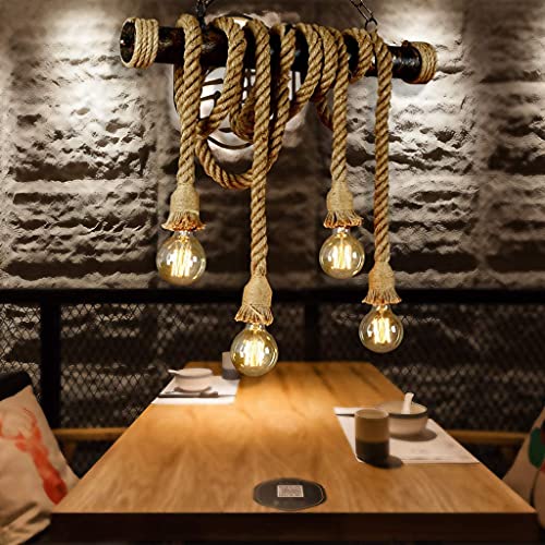 E27 retro pendant lampe industriel pour éclairage intérieur de maison