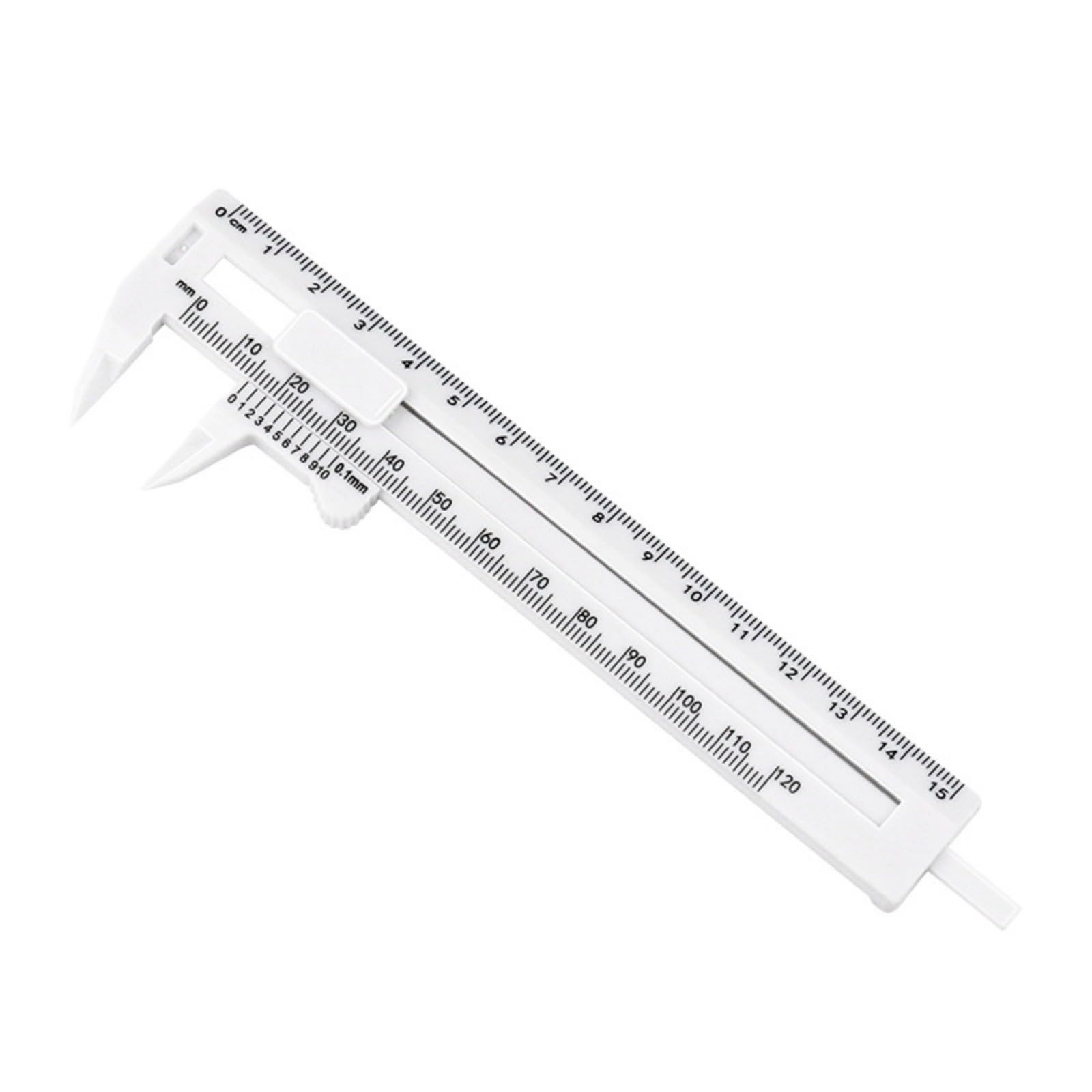 Yazhuq Vernier Caliper Micrometer 0-120mm 0-150mm Measuring Instrument Double Scale for Jewelry Diameter Measurement