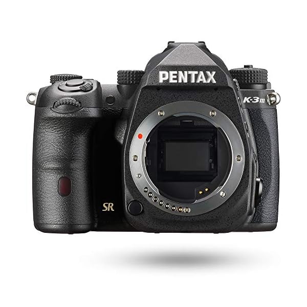 Pentax K-3 Mark III Flagship APS-C Black Camera Body – 12fps, Touch Screen LCD, Weather Resistant Magnesium Alloy Body with in-Body 5-Axis Shake Reduction. 1.05x Optical viewfinder with 100% FOV