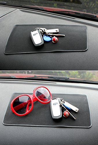 image for Tianmei 10.6in x 6.1in Extra Large Size Anti-Slip Rubber Pad, Car Dash