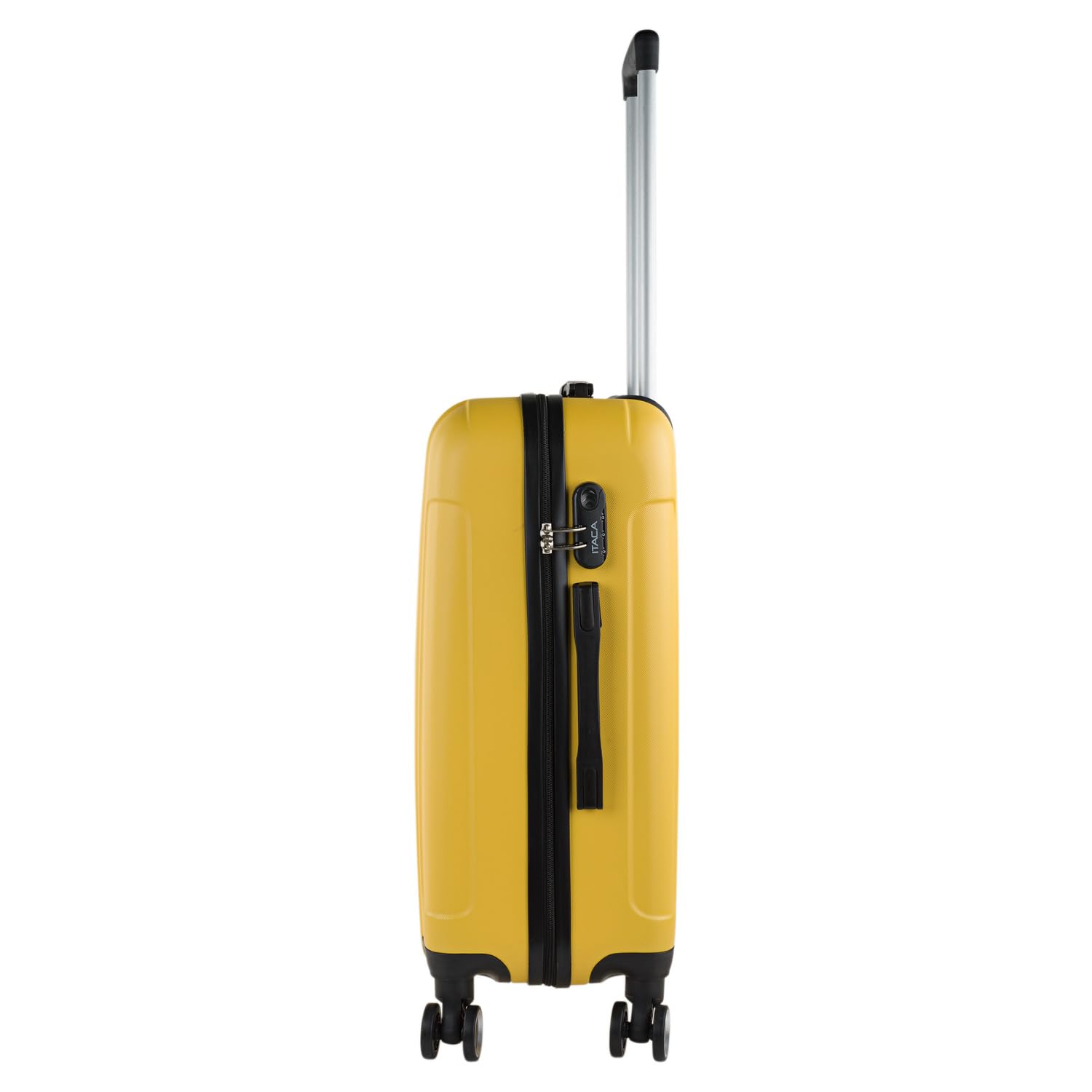 ITACA - Maleta Mediana con 4 Ruedas Giratorias para Viajes Largos Tipo Trolley Ideal como Maletas de Viaje Grandes 23 Kilos y Maleta Viaje Mediana Resistentes, Amarillo — view 8