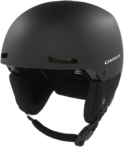 Oakley MOD 1 Pro MIPS - Casco de esquí y snowboard para hombre y mujer + paquete con botella de agua plegable de diseñador iWear con mosquetón