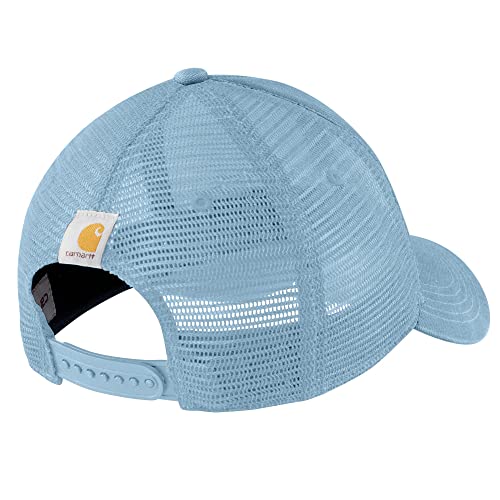 Image of Carhartt Men's Canvas Mesh-Back Logo Graphic Cap