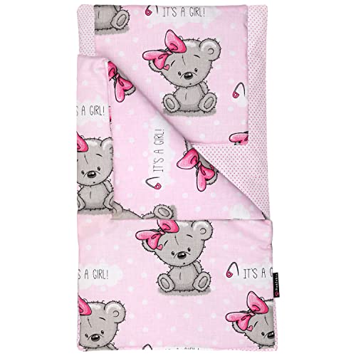 PinkZebra 3er Set Puppenbettwäsche für Puppen bis 43 cm, Puppenbettzeug...