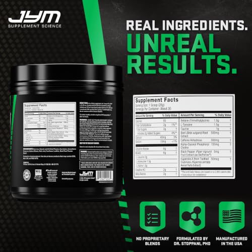 JYM Supplement Science PRE30SK300 Pre Workout Supplement