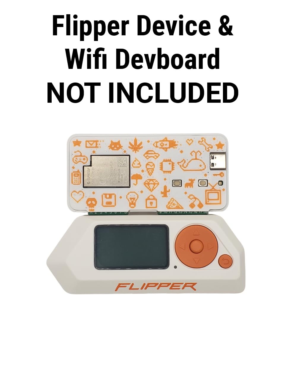 Amazon.com: Flipper Zero Wifi Devboard Pixel Art Case - Wifi