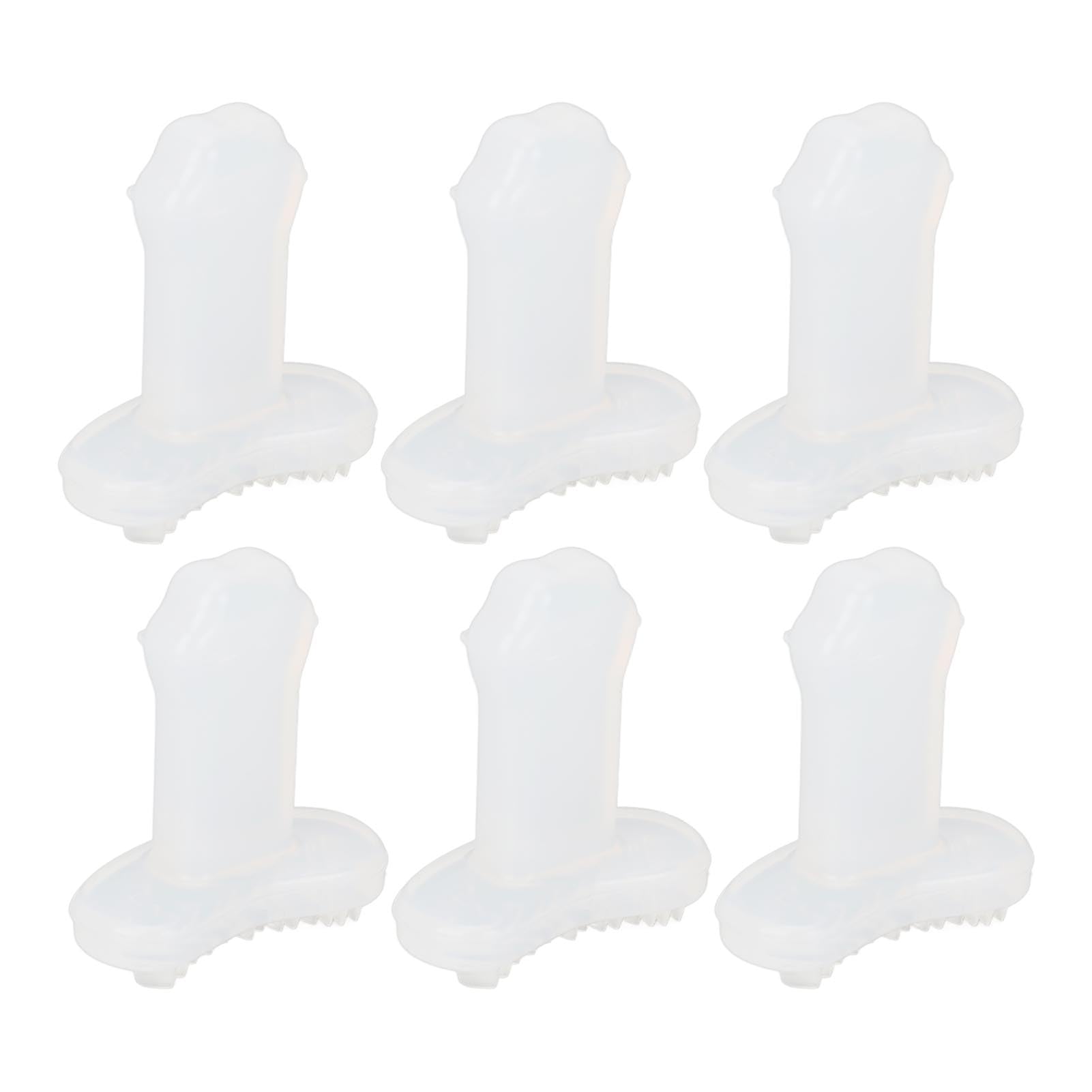 Lower Lash Stamps Tool, 3 works Lower Lashes Extensions Stamp Reusable Soft Silicone Eyelash Stamp Tool with Handle for Beginners