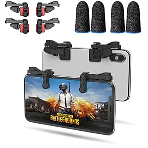 Mobile Game Trigger, Mobile Gaming Controller Compatible with PUBGG/Fortnitee/Call of Duty Mobile, IFYOO Z108 Aim & Fire…