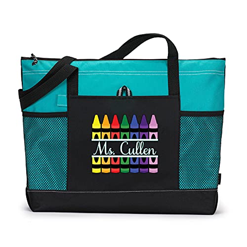 Personalized zippered tote bags Clearance