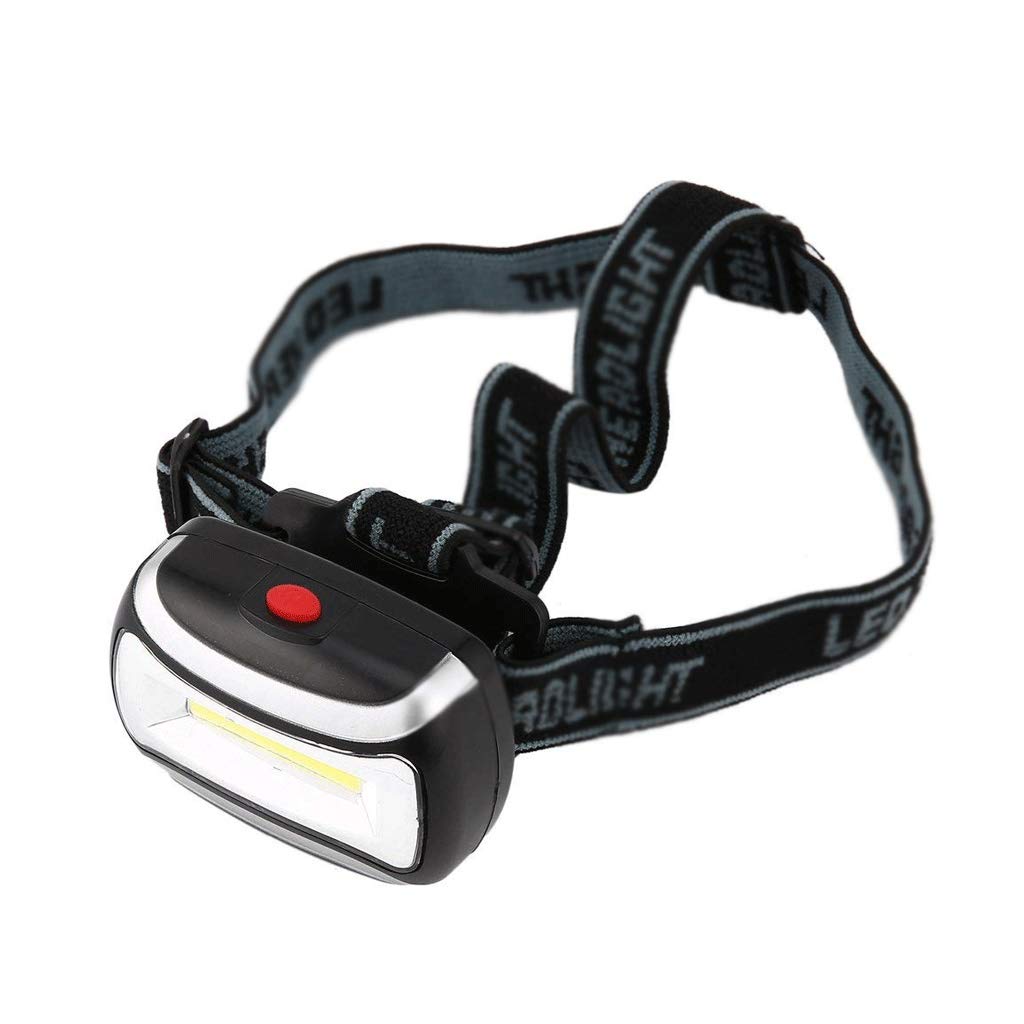 Lampe frontale LED légère et étanche IPX4 pour camping et randonnée