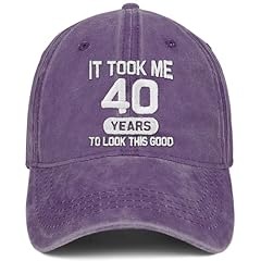 40th Birthday Gifts -Purple-embroidered