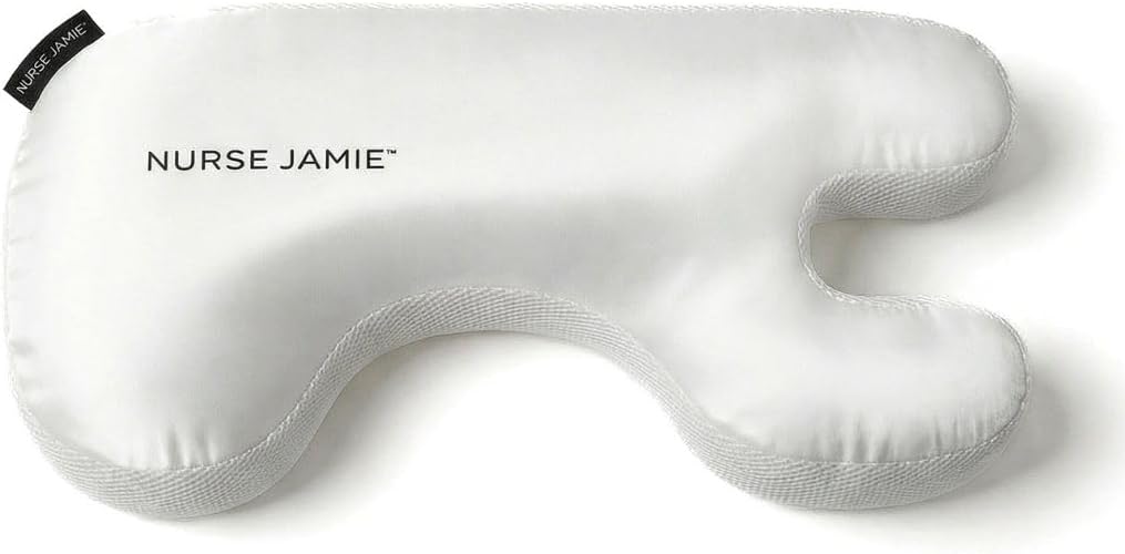 Nurse Jamie Beauty Bear Memory Foam Skincare Pillow – Memory Foam Neck & Face Support