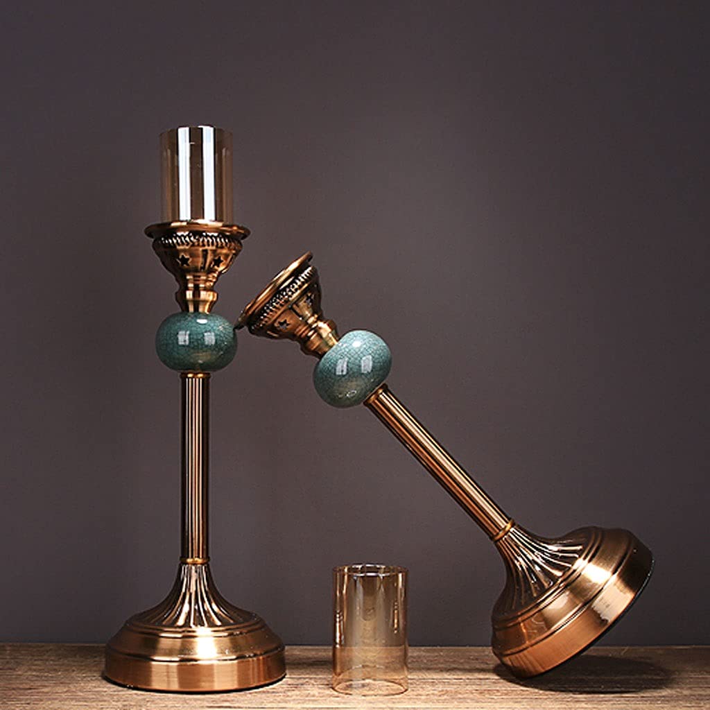 Kerzenhalter für Adventskranz, Kerzenhalter, Kerzenhalter for Säulen Kerze Candelabra Funktionstisch Weihnachtsdekor for Hausdekor, Hochzeit, Party Heim-Party-Dekoration