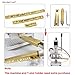 Brass Stamping Die Mold Flexible Letters Numbers Alphabets Symbols DIY Die Stamp Mold for Hot Foil Stamping Machine (Times New Roman)