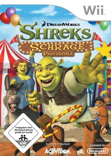 Shreks schräge Partyspiele - [Wii]