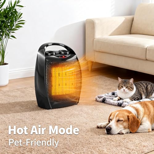 Calefactor Eléctrico Portátil Cerámico 1500W 120V miniatura 5