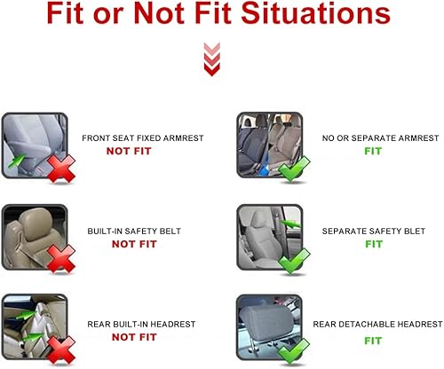 Miniatura 5 de Alfombrillas de coche para Mazda 2 Mazda2 2007-2019, fundas de asiento azules para sedán, camión, SUV, 1 juego de fundas de asiento de tela de