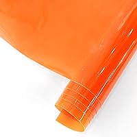 Vista 26 de HYANG Hojas de vinilo holográficas transparentes PVC súper claras 1 rollo 11.8'x47' (30cmx120cm) para lazos DIY, pendientes, bolsas, manualidades