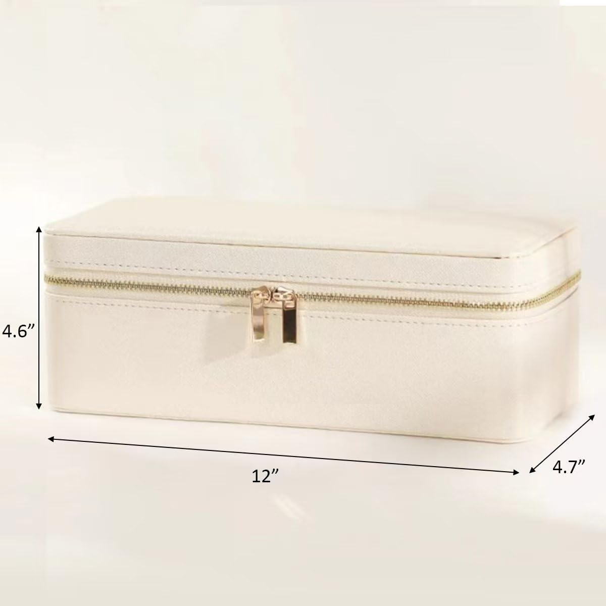 Bescott Bracelet Jewelry Box with 1 Removable Roll - Holder stores Bracelets Bangles Watches Display on Stand or Dresser