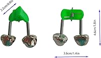Vista 3 de Campanas de alarma de caña de pescar de plástico, campanas de pesca, campanas de caña de pescar, clips de campana de pesca de plástico, campanas