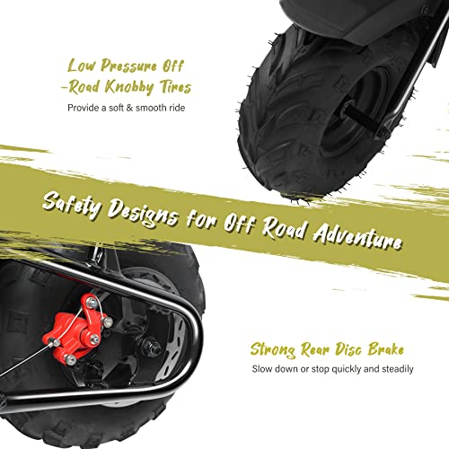 image for Oryxearth 105CC 4-Stroke Kids Dirt Bike, Gas Powered Off Road Mini Dir