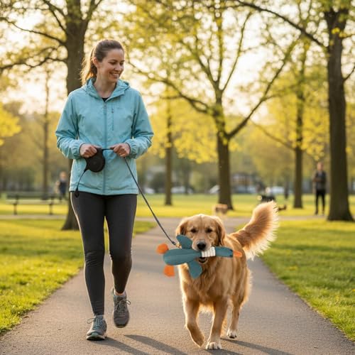 JazRvr 2 Stück Hundespielzeug Unzerstörbar, Welpenspielzeug, Hundespielzeug, Anti Stress Ente Für Hunde, Speziell Für Hunde Konzipiert Und Für Alle Arten Von Hunden Geeignet