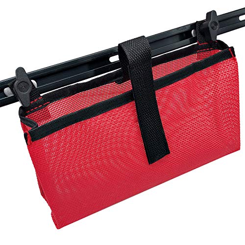 Bolsa de Armazenamento, Andoer Malha de caiaque para armazenamento de bolsa lateral para barco Bolsa