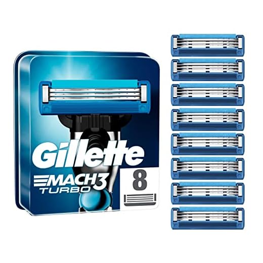 Gillette Mach3 Turbo 8-pack