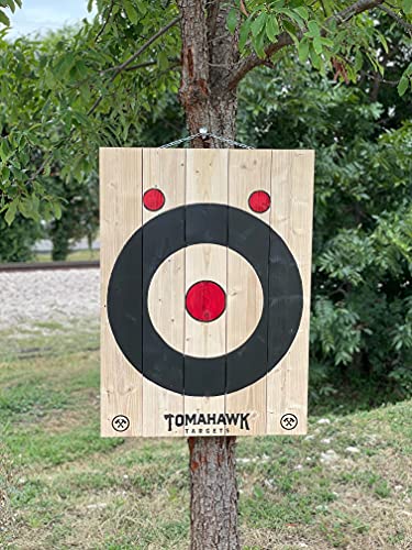 Large 2-Ring Painted Frameless Axe And Knife Throwing Target #TOP3