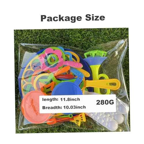 Juego de varitas de burbujas de 28 piezas para entretener a grupos de niños 6