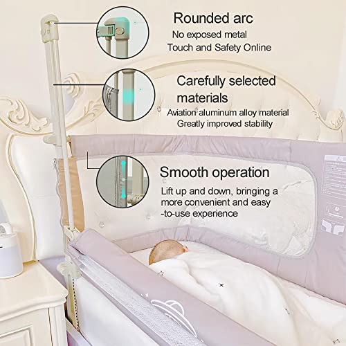 3 In 1 Baby Bedside Sleeper,Bedside Crib For Baby,120x50cm,breathable Bassinet,in Bed Bassinet For Baby For Co Sleeper,for Cosleeper In Bed,next To Me Crib, Breathable And Visible Mesh Window ( Color