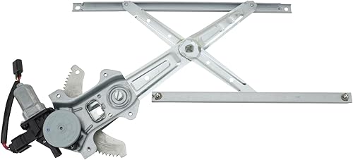 Vista 101 de TRQ Regulador de Elevalunas Eléctrico Trasero Izquierdo y Conjunto del Motor del Lado del Conductor Compatible con Chevrolet Cruze 2012-2015 2016